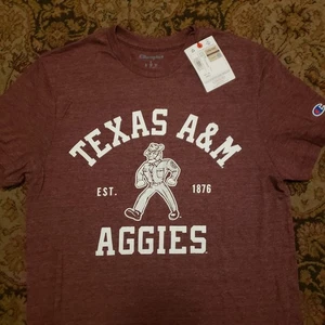 NUEVA Camiseta Para Hombre Campeón Texas A & M Aggies Talla S Camiseta Pequeña Fútbol NCAA NUEVA CON ETIQUETAS - Imagen 1 de 2