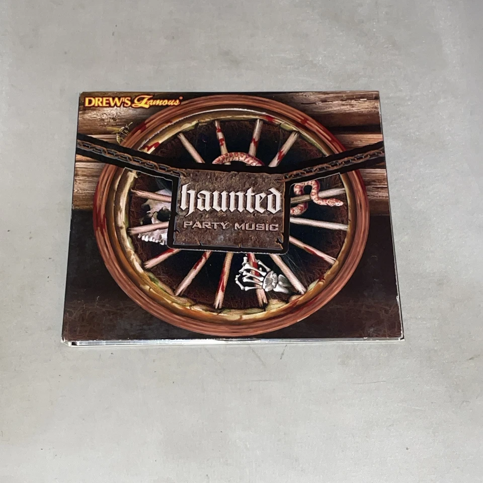 Drew's Famous HAUNTED PARTY MUSIC: CLASSIC HALLOWEEN SONGS & SOUND EFFECTS! RARE - Image 1 of 1