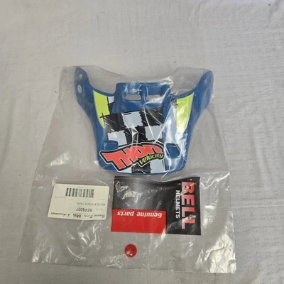 Visera gráfica Bell Moto 6 Thor Velocity *ANTIGUO STOCK NUEVO* Foto 1 de 2