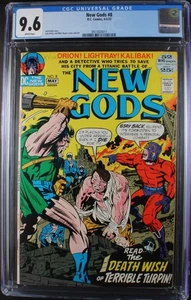 NEW GODS # 8 Awesome JACK KIRBY! NICE! CGC 9.6 3911020011 - Picture 1 of 1