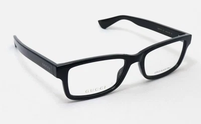 New GUCCI Rectangular Reading Glasses GG1717O 001 54-19 145 Black Frames Readers - Изображение 1 из 4