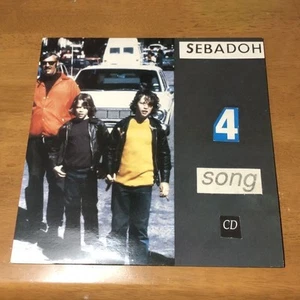Uk Original Edition 12 Single Sebadoh / 4 Song Cd Sebado Dinosaur Jr Lou Barlow - Picture 1 of 3