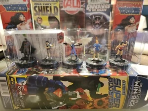 DC HeroClix: Superman and Wonder Woman 5 Figure Booster Pack (Heroclix) 2B3 - Picture 1 of 11