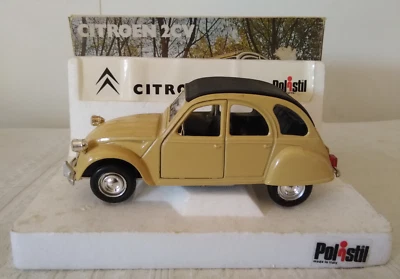 POLISTIL S.26 - CITROEN 2CV - ANNO 1974 - 1:25 - NUOVA CON BOX ORIGINALE ITALY - Immagine 1 di 4