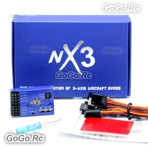 NX3 3D Flight Controller Gyroscope Balance For RC Plane Fixed-wing Aircraft - Picture 1 of 8