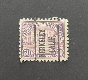 Berkeley, California Type 225 Precancel - 50 cents Amphitheatre U.S. #570 - CA - Picture 1 of 2