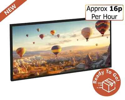 600w Smart Picture Panel Hot Air Balloon App Control Thermostat Infrared Heater - Image 1 of 4