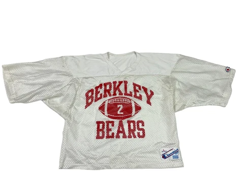 Mesh Vintage Champion Football Practice Football Jersey Berkley Bears Michigan Cover