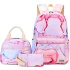 Backpack For Teen Girls Bookbags School Backpack With Lunch Box And Pencil Case