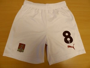 NORTHAMPTON TOWN FC | 8 | BEN FOX | MATCHWORN SHORTS 2023/2024 | Größe M - Bild 1 von 3