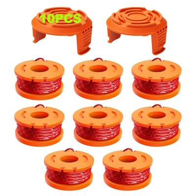 Worx Trimmer Spool Line 10 Pack 0.065 Inch Refills for String Trimmers - Image 1 of 4