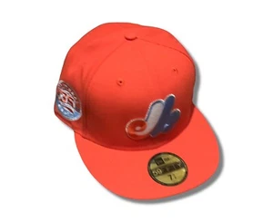 7 5/8 OG Hat Club Exclusive “Frozen Tangerine” Montreal Expos - Picture 1 of 4