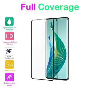 For Honor 50 5D Tempered Glass Screen Protector Film Curve Full Glue