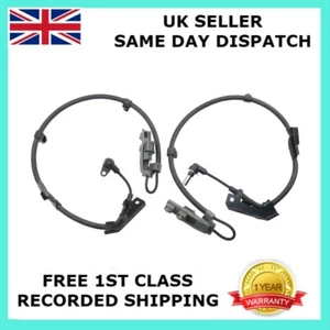 PAIR FRONT LEFT RIGHT ABS WHEEL SPEED SENSOR FOR ISUZU D-Max 2.5 DiTD 2003-12 - Picture 1 of 7