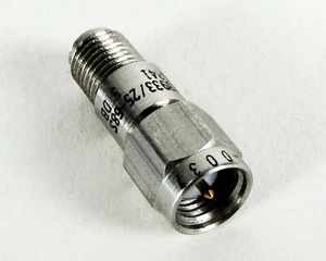 Amphenol - M3933/25-68S, MIL Spec RF SMA Attenuator 18 GHz 5dB - Picture 1 of 5