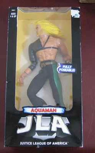Aquaman JLA Justice League of America Poseable Figure NEW in box Hasbro 26021 - Picture 1 of 1