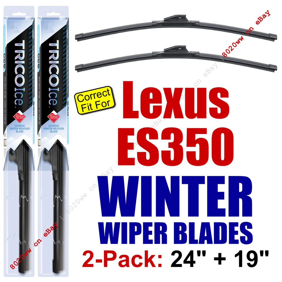 WINTER Wipers 2pk Super-Premium fit 2007-2012 Lexus ES350 ES 350 - 35240/190 - Image 1 of 1