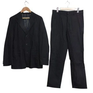 COMME des GARCONS HOMME Tailored Jacket Pants Set Suit S Black Men's from Japan - Picture 1 of 9