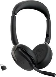 Jabra Evolve2 65 Flex Wireless Headset Bluetooth Noise-cancelling Hybrid ANC UC - Afbeelding 1 van 8