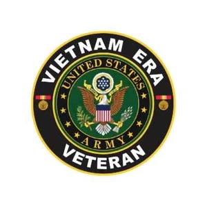 Vietnam Era Veteran Military  sticker 3M CAR TRUCK Window Helmet MADE IN USA - Picture 1 of 4