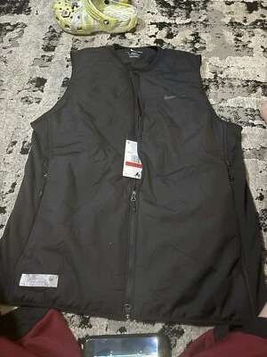 Nike Running Division AeroLayer Therma-FIT ADV Vest FD4642-010 Mens Size LARGE - Image 1 of 4