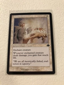 Spirit Link Retro Frame NON Foil Dominaria Remastered DMR MTG Magic Pack Fresh - Picture 1 of 2