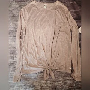JoyLab Nuevo con Etiquetas Estampado Piel de Serpiente Gris/Pula Burnout Corbata Frontal Top Entrenamiento Talla Grande - Imagen 1 de 9