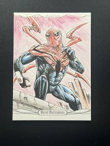 2016 Marvel Masterpieces Superior Spiderman sketch card after Joe Jusko - Picture 1 of 3