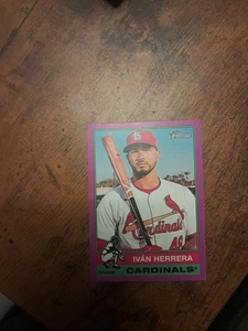Topps Heritage 2025 - Ivan Herrera #252 borde púrpura claro - Imagen 1 de 6