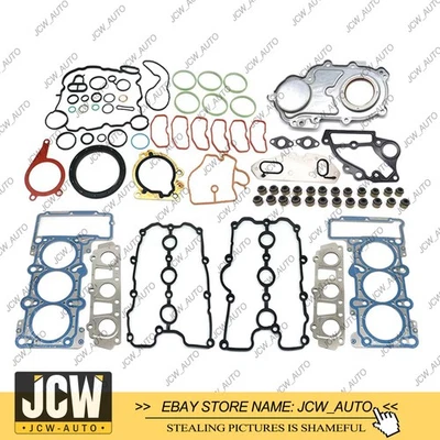 Juego de juntas de cubierta de válvula de culata de motor para AUDI S4 S5 Q7 3.0 TFSI Foto 1 de 4