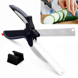 TIJERAS DE COCINA PARA ALIMENTOS - 2 EN 1 TABLA DE CORTAR TIJERAS Y CUCHILLO DE TOMATE Tijeras - Imagen 1 de 7