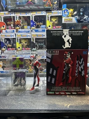 Auténtica estatua Kotobukiya Harley Quinn Batman: The Animated Series ArtFX+ 1:10 Foto 1 de 4