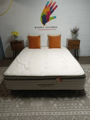 Avocado | Green | 12" King Mattress - Image 1 of 3