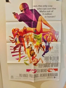 Sol Madrid Original Vintage Movie Poster 1967 27"x41" - Picture 1 of 2