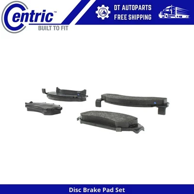 Para Ford F-150 1986-1993 | Pastillas de freno de disco delanteras centradas | Semimetálicas Foto 1 de 4