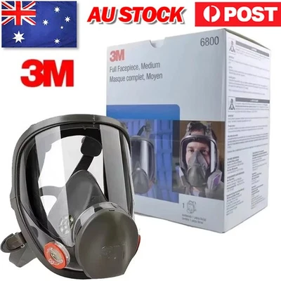 Original 3m 6800 Full Facepiece Reusable Respirator Face Masks Gas M Au Seller - image 1 of 4