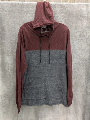 Camisa com capuz leve masculina XXL color block Athleisure Normcore casual  - Imagem 1 de 4