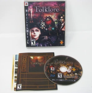 Sony Playstation 3 PS3 Folklore Game Complete CIB + Manual Reg Card 2007 - Picture 1 of 5
