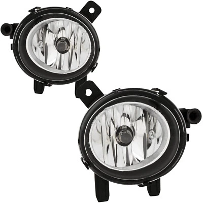 Par de faros antiniebla cromados halógenos certificados CAPA para BMW Serie 3 12-18 Foto 1 de 4