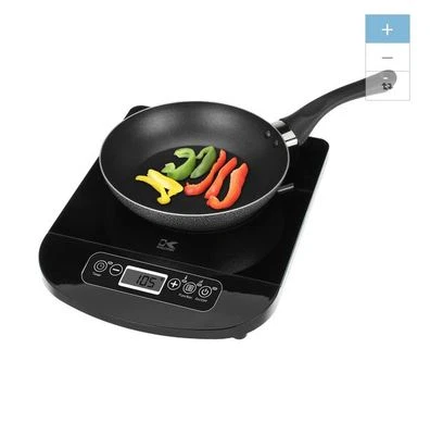NEW Black 10 In Plastic Electric Hot Plate Hotplate Burner Stove Portable Camp - Image 1 of 2