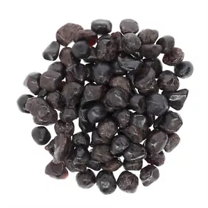 1 Pfund Granat Trommelsteine - XSmall - Basteln Steine Reiki Wicca Draht Verpackung - Bild 1 von 2