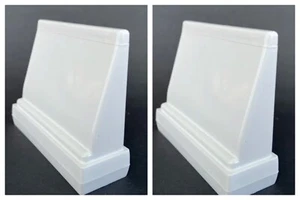 2 New England Arbors replacement part pergola 10998 Small Decorative End Cap  - Picture 1 of 12