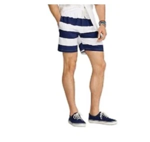 Polo Ralph Lauren 5.75" Traveler Classic Swim Trunk Blue/White XL NWT - Picture 1 of 1