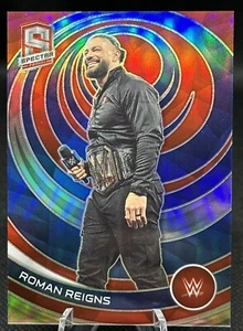 Roman Reigns 2023 Panini WWE Chronicles Red Parallel /199 Spectra #391 - Bild 1 von 2