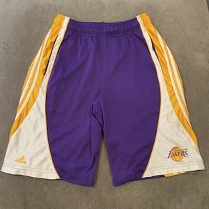 adidas LA Lakers NBA Basketball Men’s Shorts 2011 Size M AUTHENTIC Collectors - Picture 1 of 9