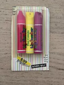 NEW Bonne Bell Lip Smackers Vintage 3-Pack Starfruit Pina Colada Passion Fruit - Picture 1 of 3