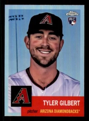 2022 Topps Chrome Platinum Anniversary Refractor #314 Tyler Gilbert Rookie - Image 1 of 2