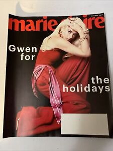 Marie Claire Magazine Holiday 2017 Oh My Gwen Stefani Special Beauty Issue New