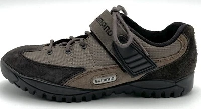 Zapatos de ciclismo de montaña Shimano para mujer talla 7,5 EE. UU. SH-M 038 negro tostado Foto 1 de 4