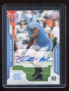 2008 UD Draft Edition Rookie Autograph #35 Kentwan Balmer RC (UNC) - Imagen 1 de 2